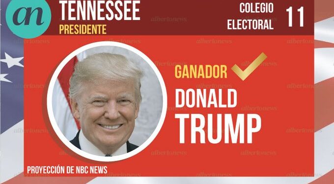 Donald Trump, Tennessee. Foto AlbertoNews.