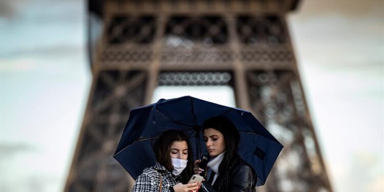 Francia coronavirus. Foto EFE.