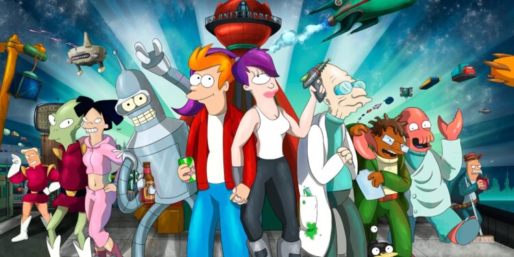 Futurama. Foto de archivo.