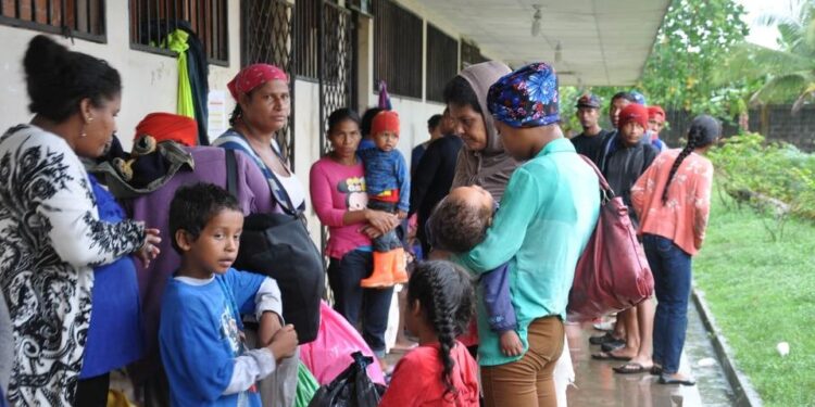 Guatemala evacua a 30 familias en el noreste del país por los efectos de Eta. Foto referencial.