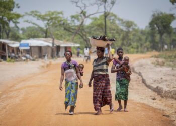 Los refugiados etíopes. Foto de archivo.