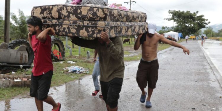 Nicaragua huracanes. Foto agencias.