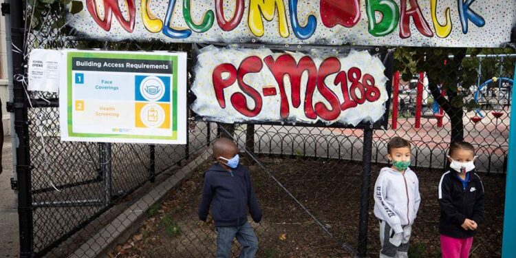 Nueva York escuela. Foto EFE.