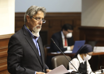 El presidente de Perú, Francisco Sagasti. Foto de archivo.