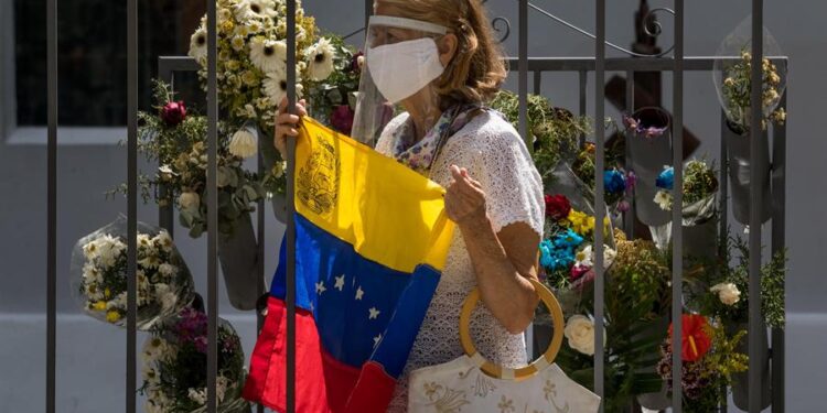 Vzla. Coronavirus. Foto EFE.