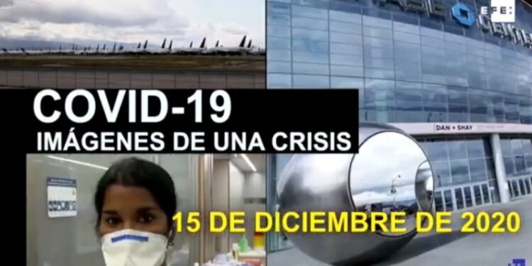 Coronavirus. 15Dic2020. Foto captura de video EFE.