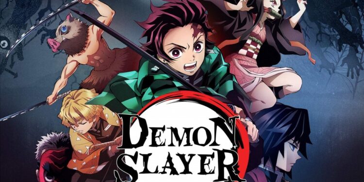 Demon Slayer. Foto de archivo.