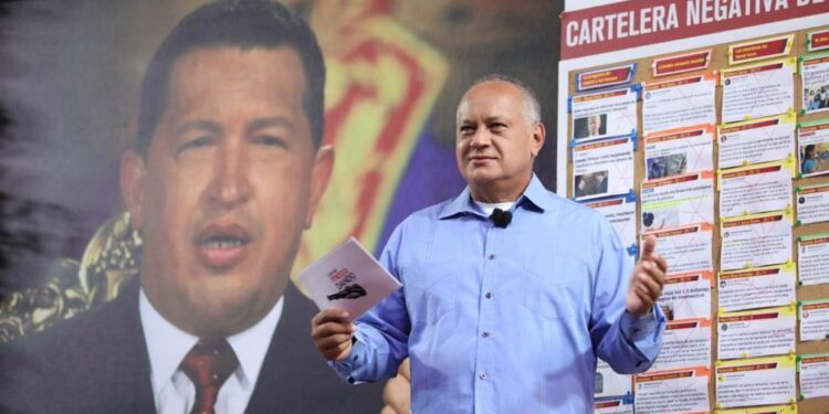 Diosdado Cabello. Foto @ConElMazoDando