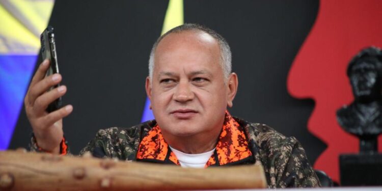 Diosdado Cabello. Foto @ConElMazoDando