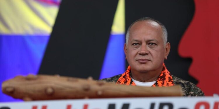 Diosdado Cabello. Foto @ConElMazoDando