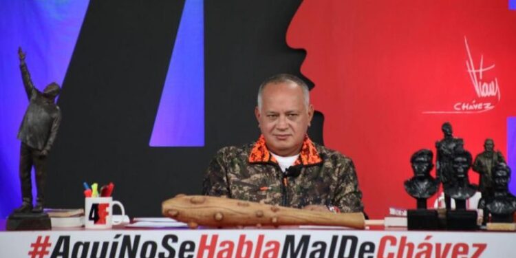 Diosdado Cabello. Foto @ConElMazoDando