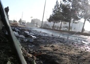 Kabul, ataque. Foto captura de video EFE.