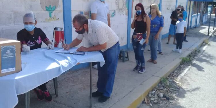 Sector La Cañada, Barquisimeto, Consulta Popular. Foto @Presidencia_VE