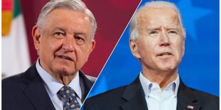 AMLO y Joe Biden. Foto Collage.