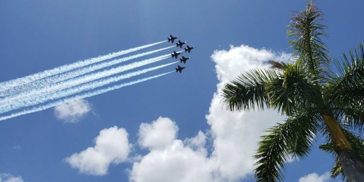 Blue Angels. Foto de archivo.