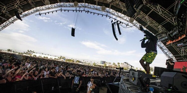 Coachella. Foto de archivo.