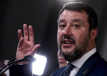 El exministro del Interior italiano Matteo Salvini. Foto agencias.