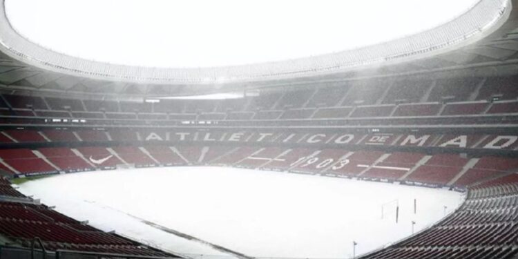 Estadio Atletico de Madrid. Foto agencias.