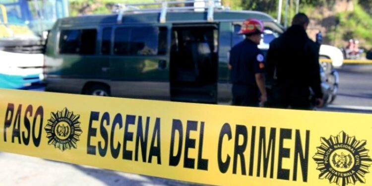 Homicidios Guatemala. Foto agencias.