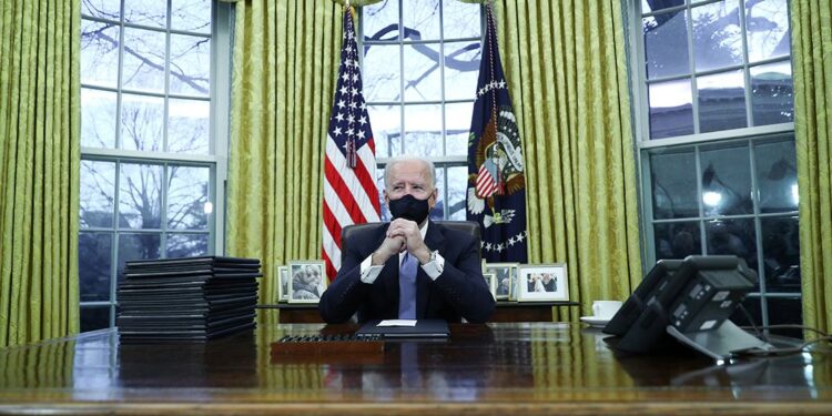 Joe Biden. Foto agencia. 20Ene2021.