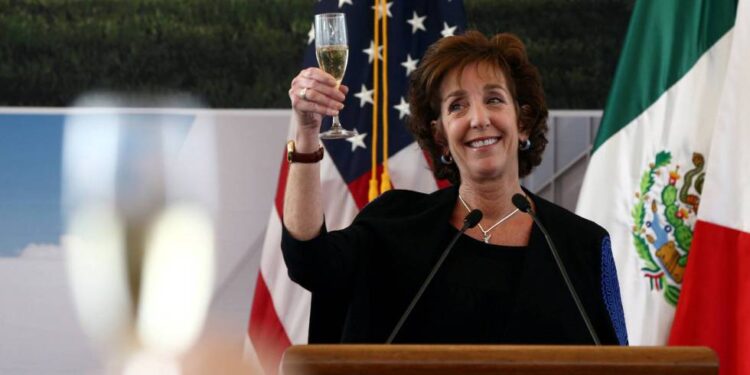 La diplomática estadounidense Roberta Jacobson. Foto agencias.