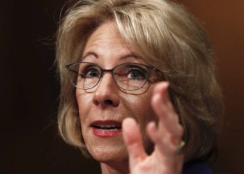 La secretaria de Educación de EE.UU., Betsy DeVos. Foto de archivo.