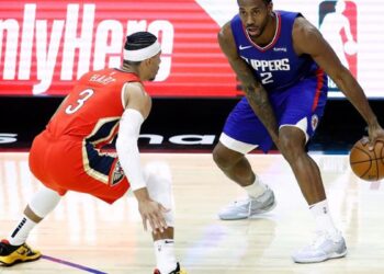 Leonard y George salen de los protocolos covid-19 y regresan con los Clippers. Foto agencias.