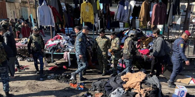 Los ataques terroristas en Bagdad. Foto agencias.