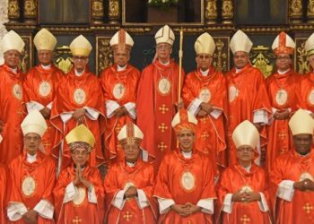 Obispos dominicanos. Foto de archivo.