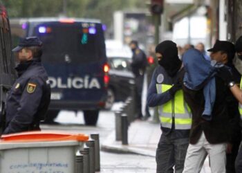 Policía española. Foto agencias.