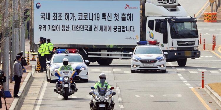 Corea del Sur, vacunación coroanvirus. Foto EFE.