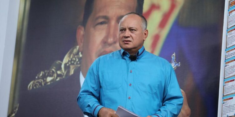 Diosdado Cabello. Foto @ConElMazoDando