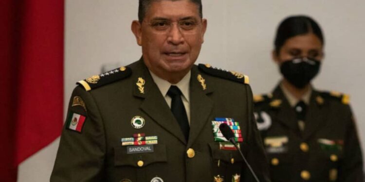 El ministro mexicano de Defensa, el general Luis Cresencio Sandoval. Foto de archivo.