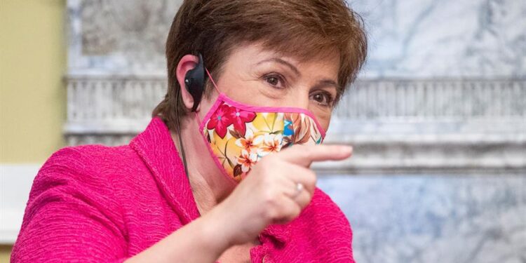 Kristalina Georgieva, la directora gerente del FMI. Foto EFE.