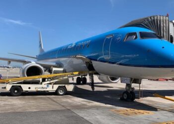 La aerolínea neerlandesa KLM. Foto de archivo.