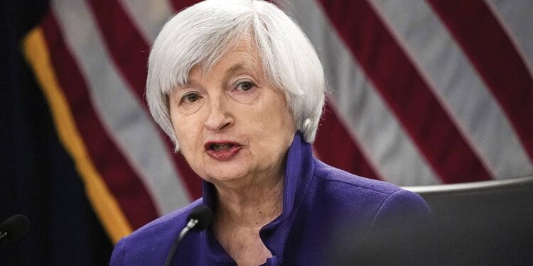 La secretaria del Tesoro de EE.UU., Janet Yellen. Foto agencias.