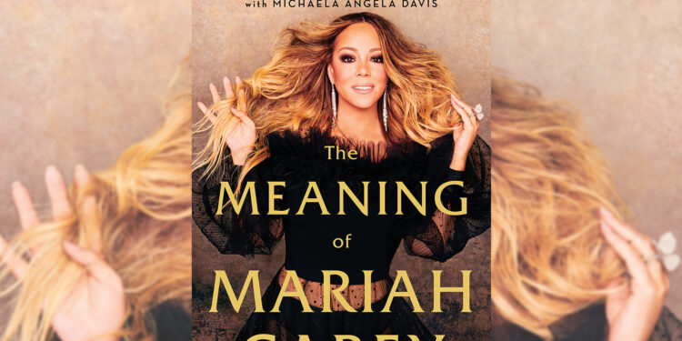 The Meaning of Mariah Carey. Foto de archivo.