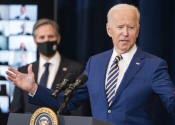 Joe Biden y Antony J. Blinken. Foto Agencias.