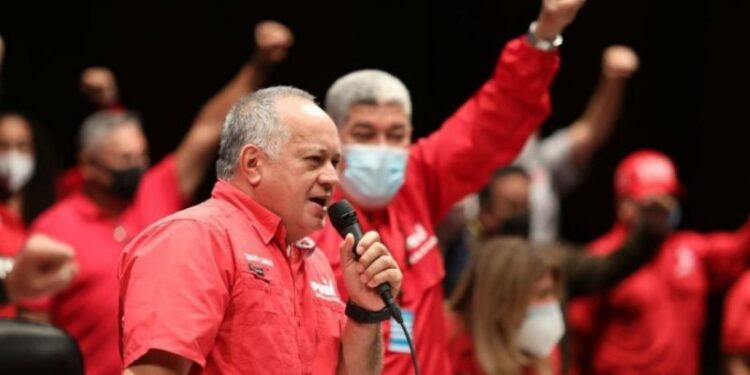 Diosdado Cabello. Foto @ConElMazoDando