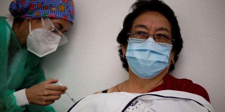 El Salvador. vacuna coronavirus. Foto EFE.