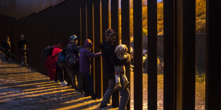 Frontera EEUU, México. Foto agencia.