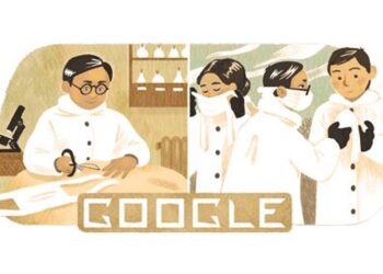 Google festeja el cumpleaños del padre de la medicina moderna en China. Foto Google