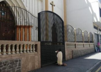 Iglesia católica, Ecuador. Foto agencias.