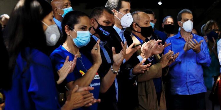 Juan Guaidó Pdte. (e) de Venezuela. UNT. Foto @jguaido