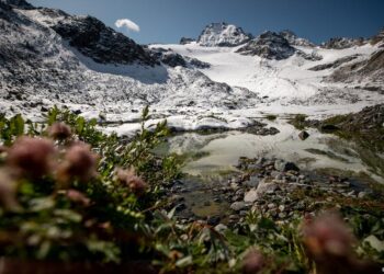 Alaska, glaciar. Foto DW.