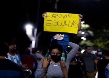 Argentina, clases presenciales. Foto Agencias.