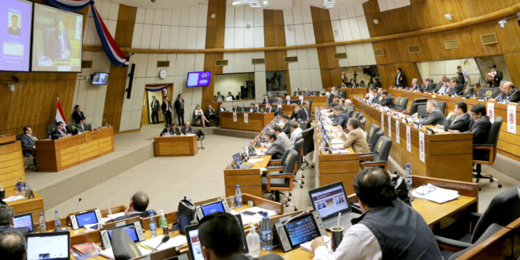 Cámara de Diputados de Paraguay. Foto de archivo.