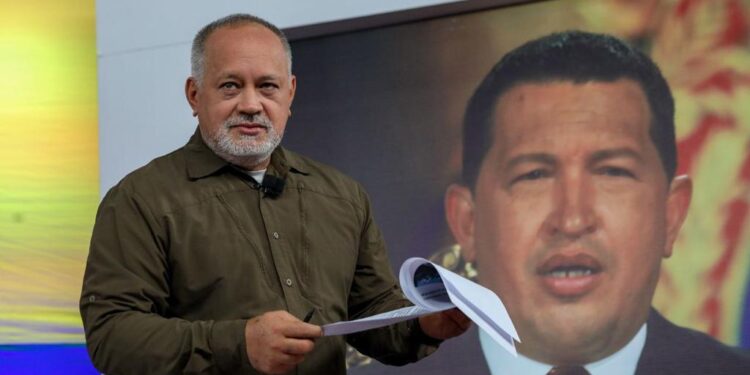 Diosdado Cabello. Foto @ConElMazoDando