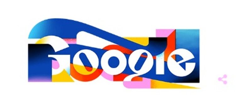 Google Doodle. Ñ. 23 de abril 2021. Foto captura.