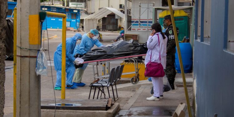 Hospitales móviles en Honduras. Foto Agencia Ocote.